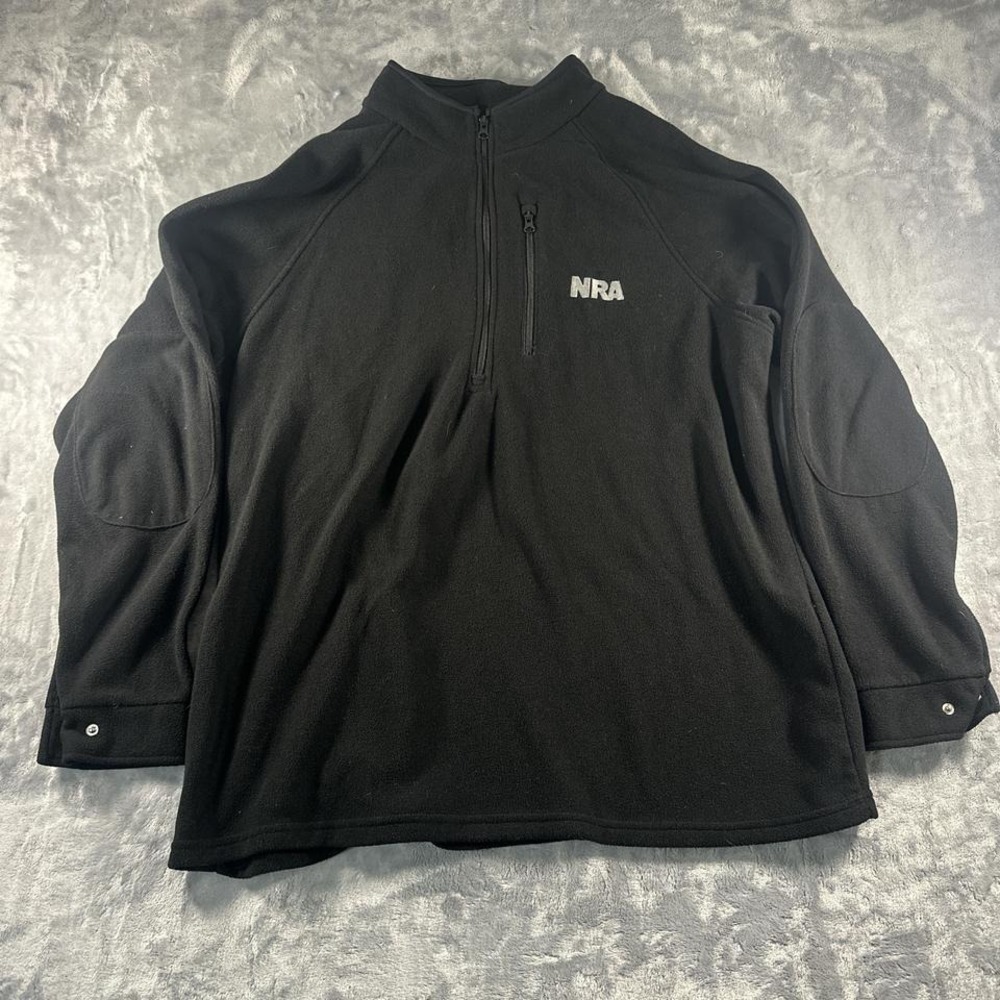 Black NRA fleece‎ sweatshirt